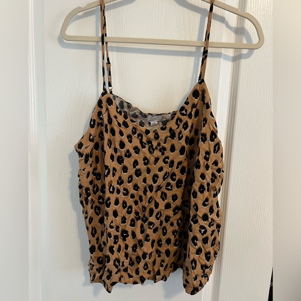 leopard cami